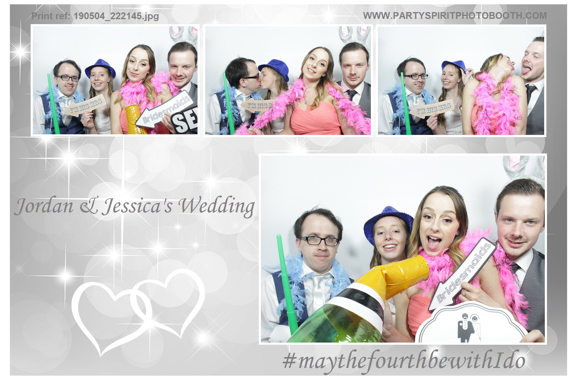 Jordan and Jessica's Wedding | View more photos from the event at gallery.partyspiritphotobooth.com/u/PartySpiritPhotoBooth/Jordan-and-Jessicas-Wedding